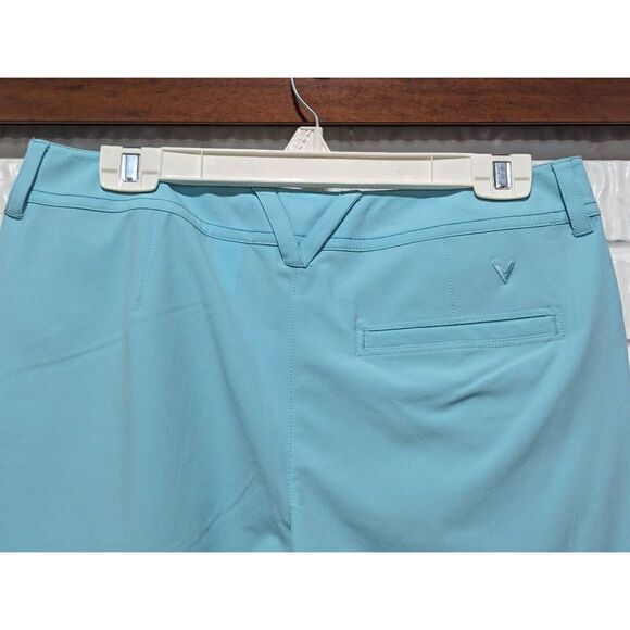 Callaway Women's Angel Blue TrueSculpt™ Tech Stretch Golf Short Size 8 NWT - Picture 8 of 8